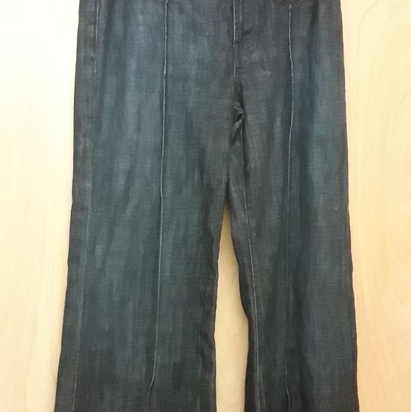 Seven 7 Dark Wash Organic Denim High Rise Jeans 26 - Picture 2 of 15